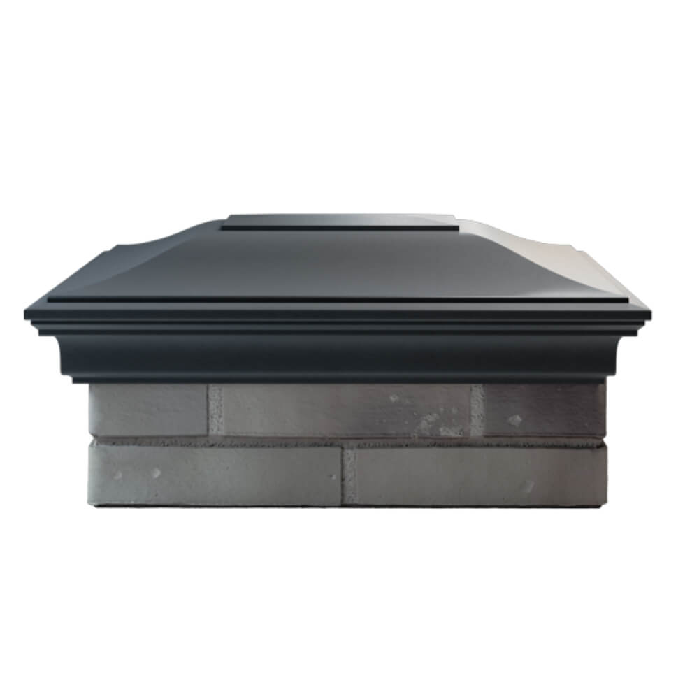 Колпак Zking Монблан Серый на столб 2х1.5 кирпича (515х385мм) в Сургуте фото