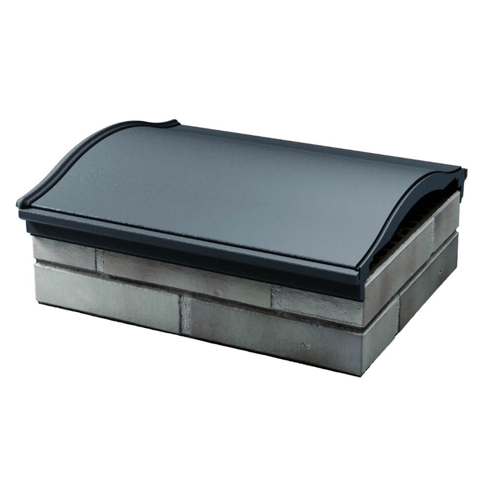 Парапет Zking Монблан Серый посадка на 1.5 кирпича (355/385мм) в Сургуте фото