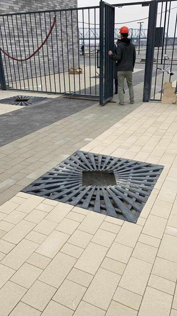 Приствольная решетка для дерева ZKING ATMOSPHERE 1.2х1.2м Черная в Сургуте фото