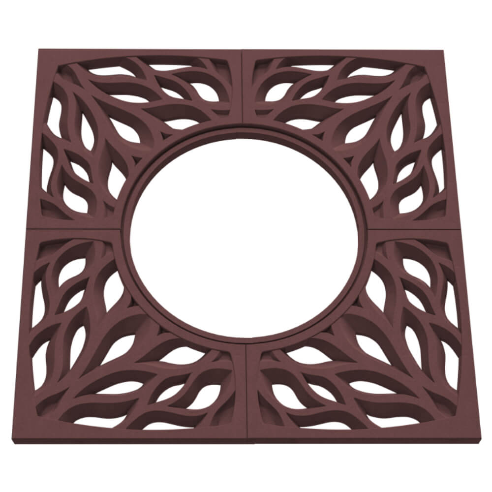 Приствольная решетка для дерева ZKING CRUST 1.2х1.2м Коричневая в Сургуте фото