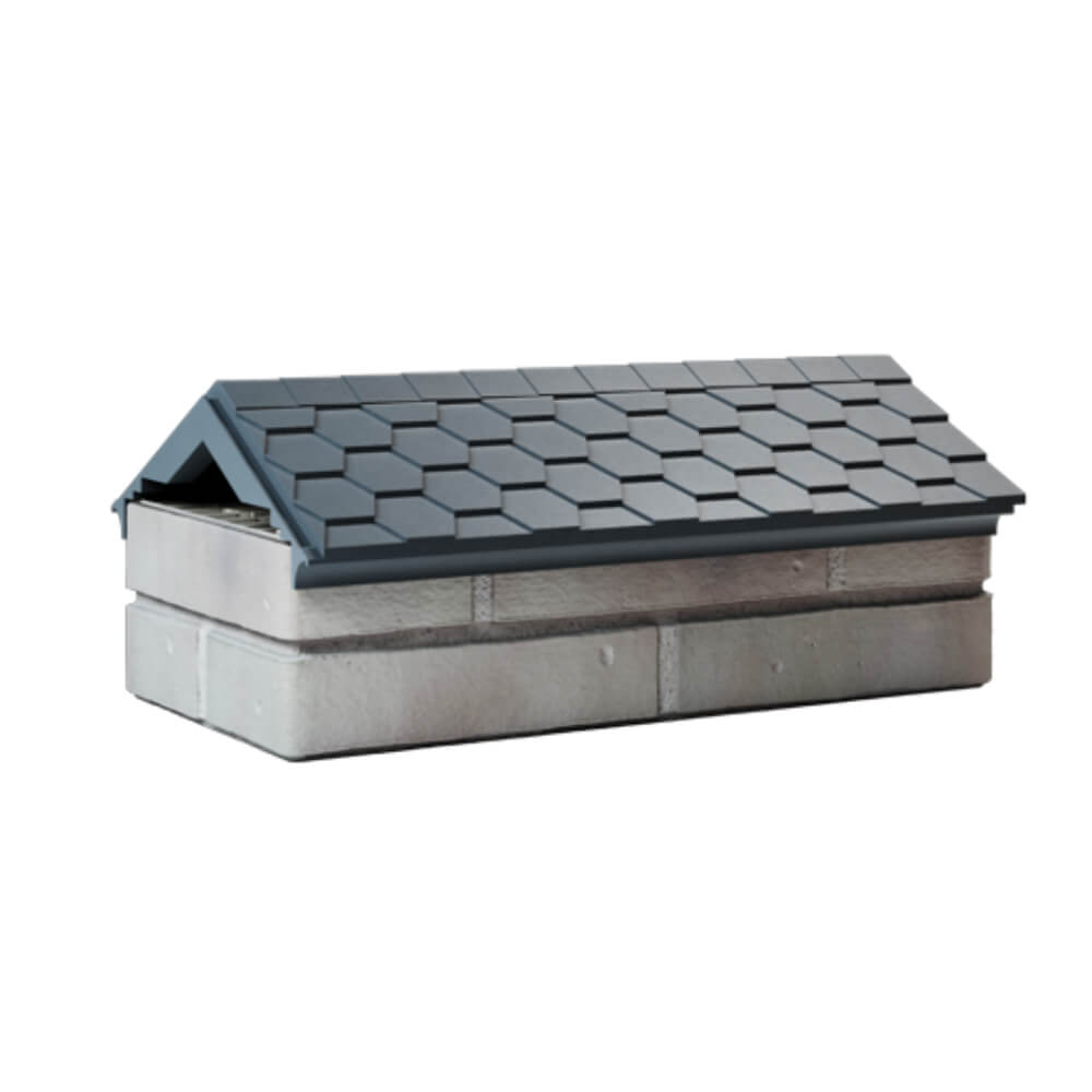 Парапет Zking Эверест Серый с посадкой на 1 кирпич (200/225/255мм) Сургут фото