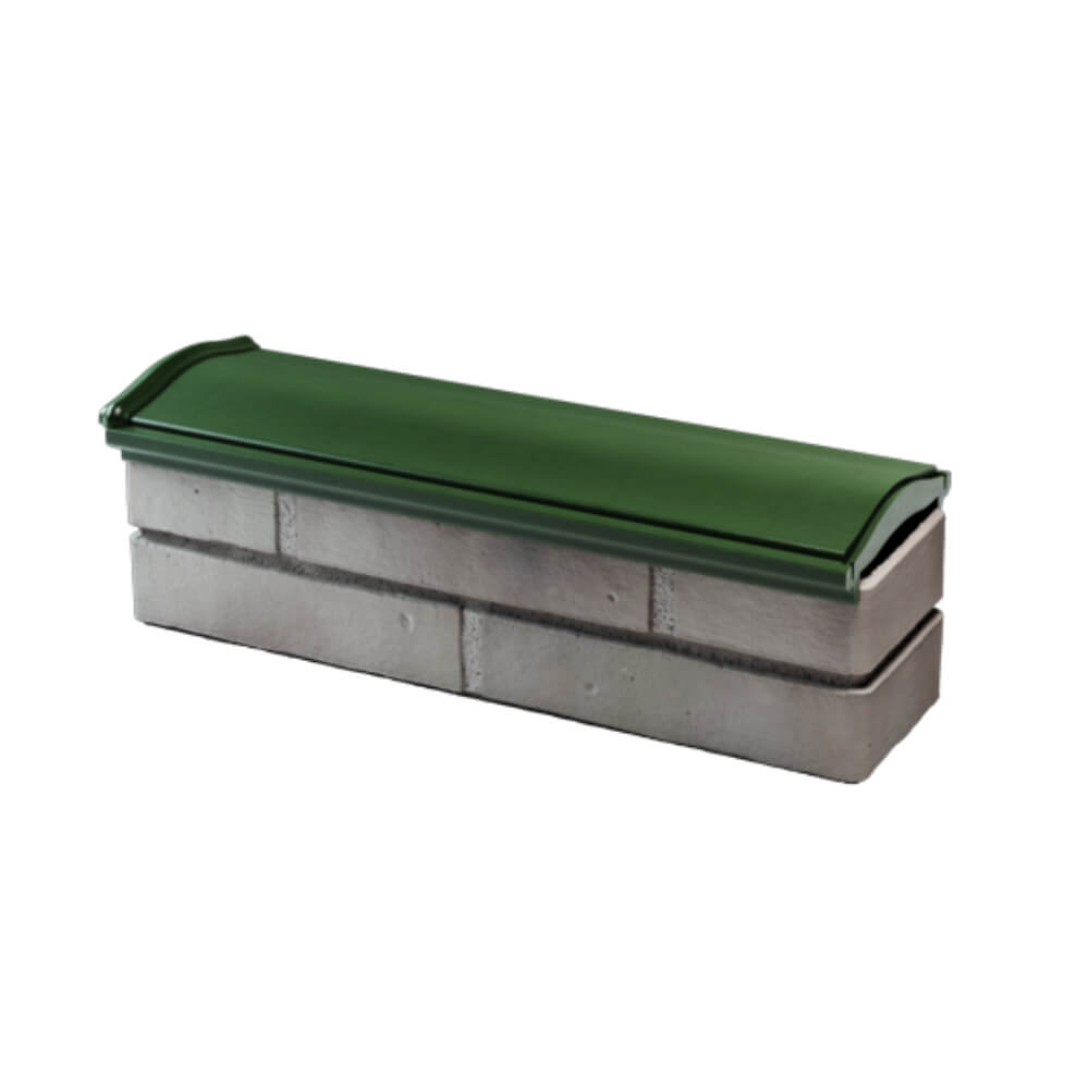 Парапет Zking Монблан Зеленый посадка на 0.5 кирпича (130мм) в Сургуте фото