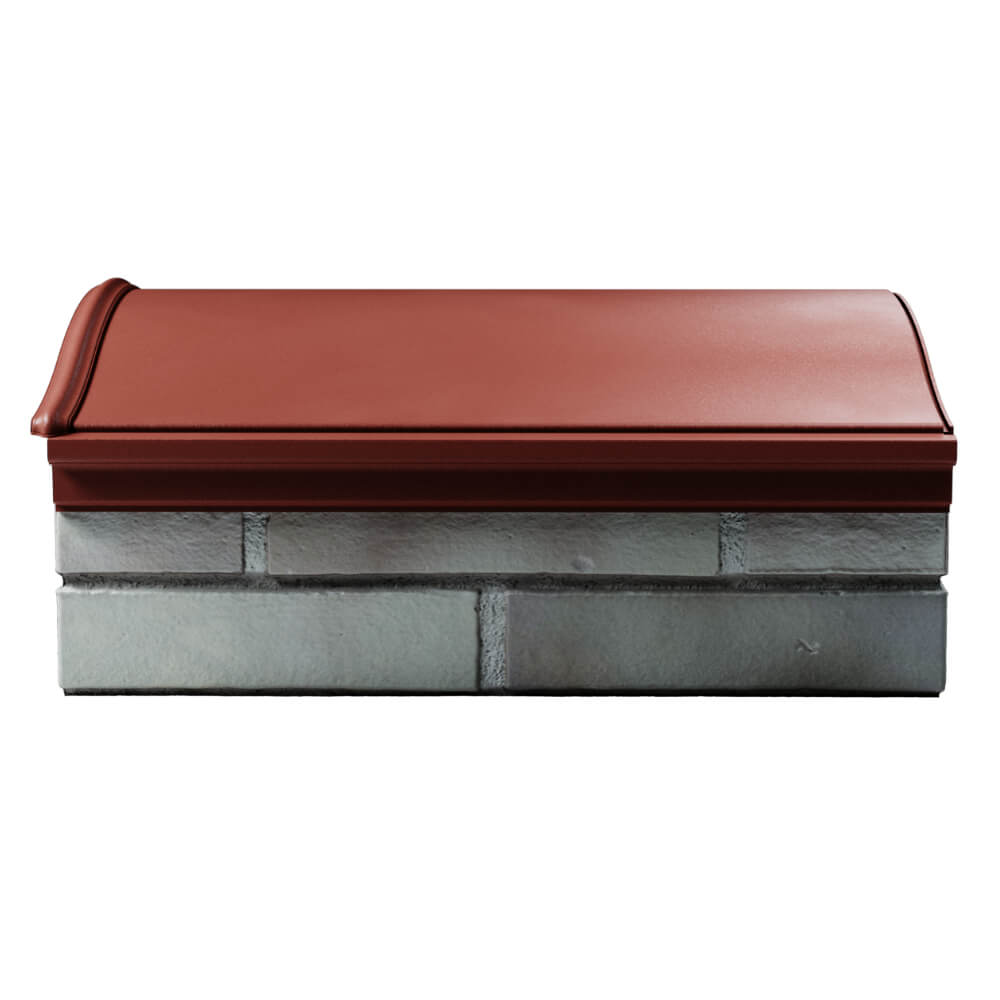 Парапет Zking Монблан Красный посадка на 1.5 кирпича (355/385мм) в Сургуте фото