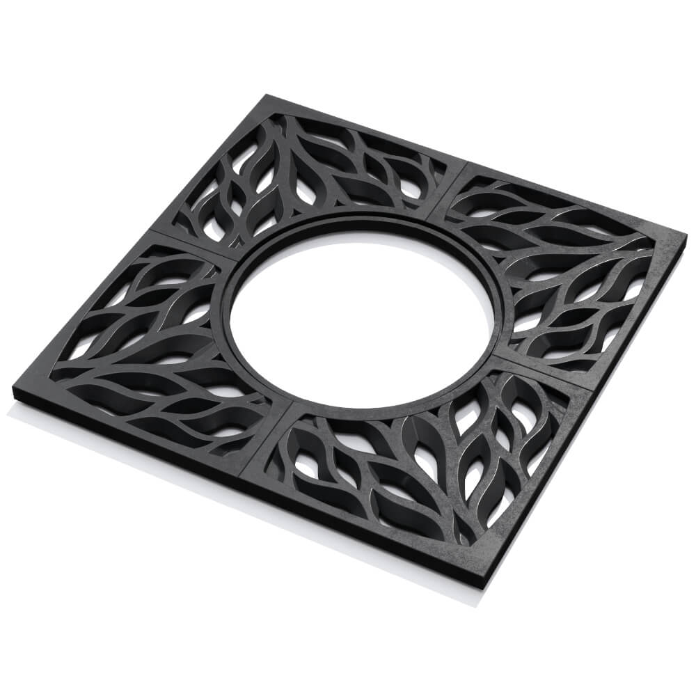 Приствольная решетка для дерева ZKING CRUST 1.2х1.2м Черная в Сургуте фото