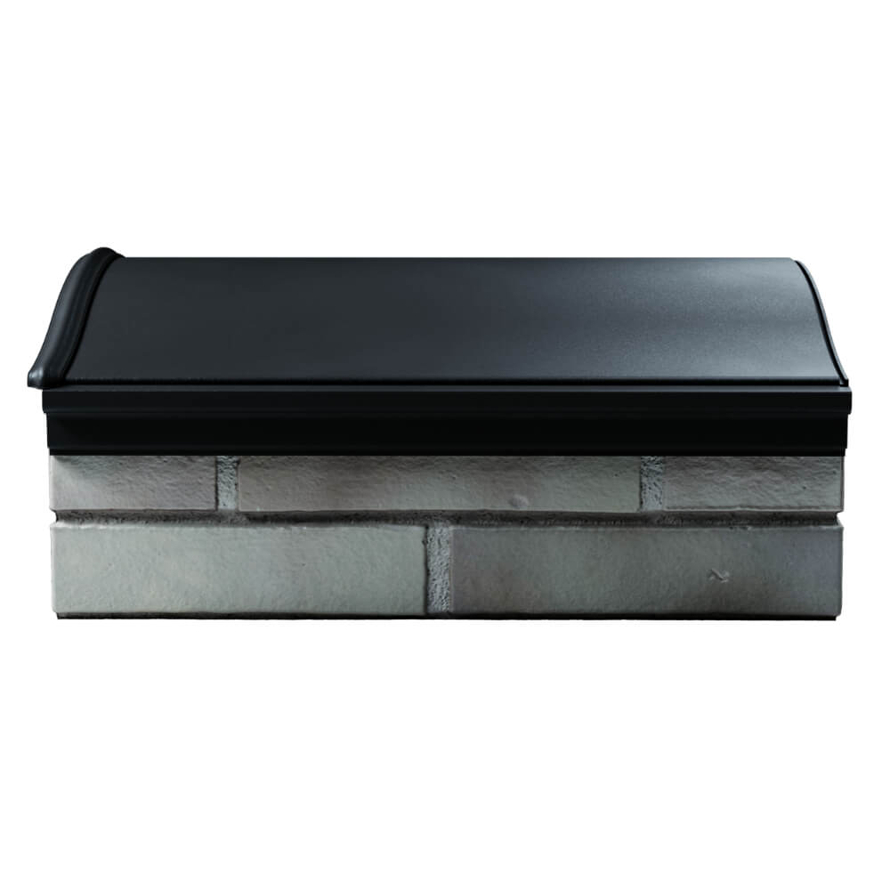 Парапет Zking Монблан Черный посадка на 1.5 кирпича (355/385мм) в Сургуте фото