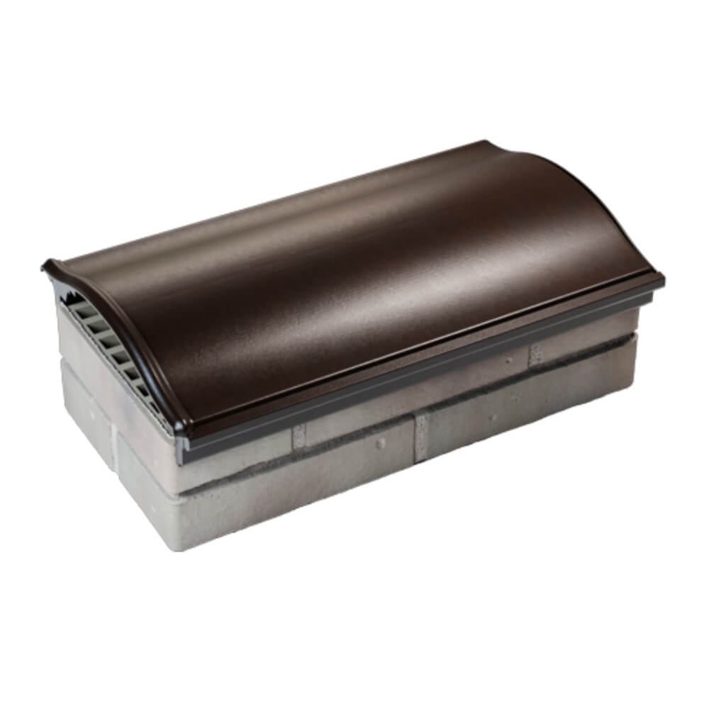 Парапет Zking Монблан Коричневый посадка на 1 кирпич (200/225/255мм) в Сургуте фото