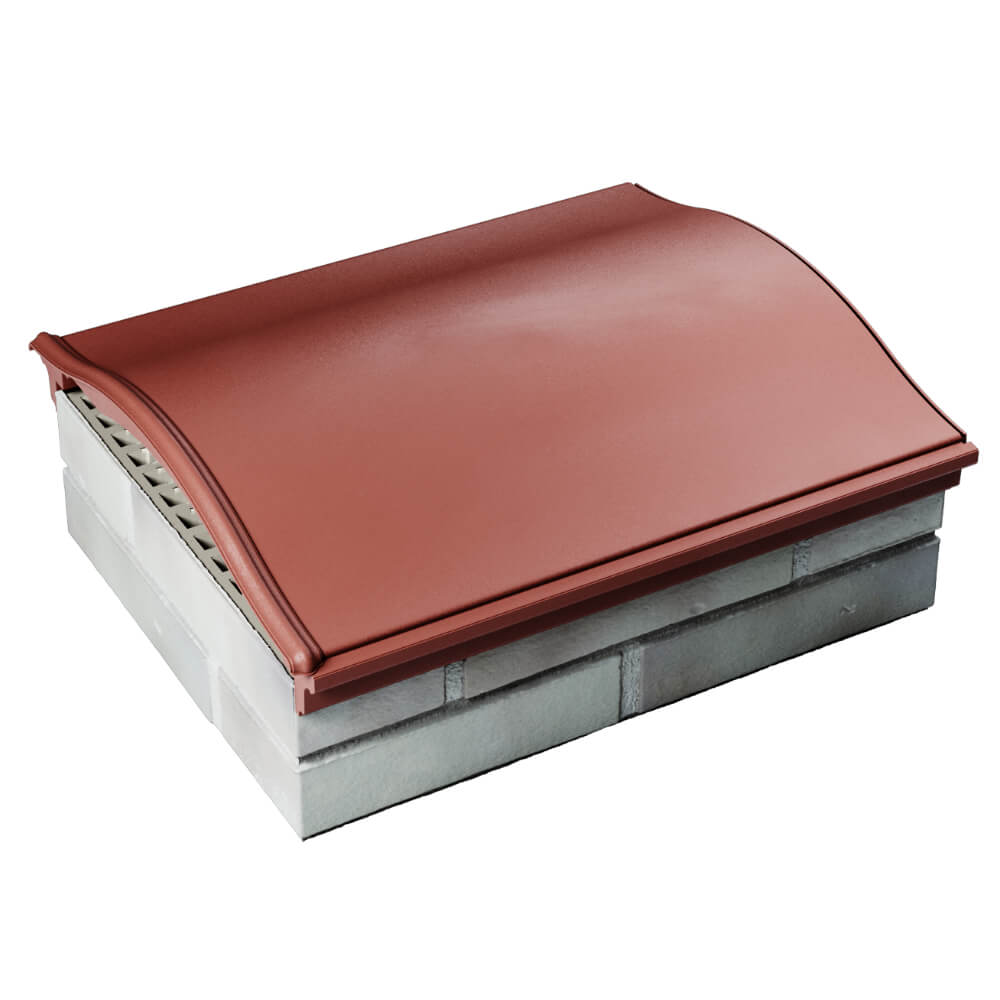 Парапет Zking Монблан Красный посадка на 1.5 кирпича (355/385мм) в Сургуте фото