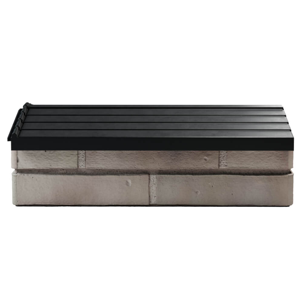 Парапет Zking Бона ХайТек Черный с посадкой на 1 кирпич (200/225/255мм) в Сургуте фото