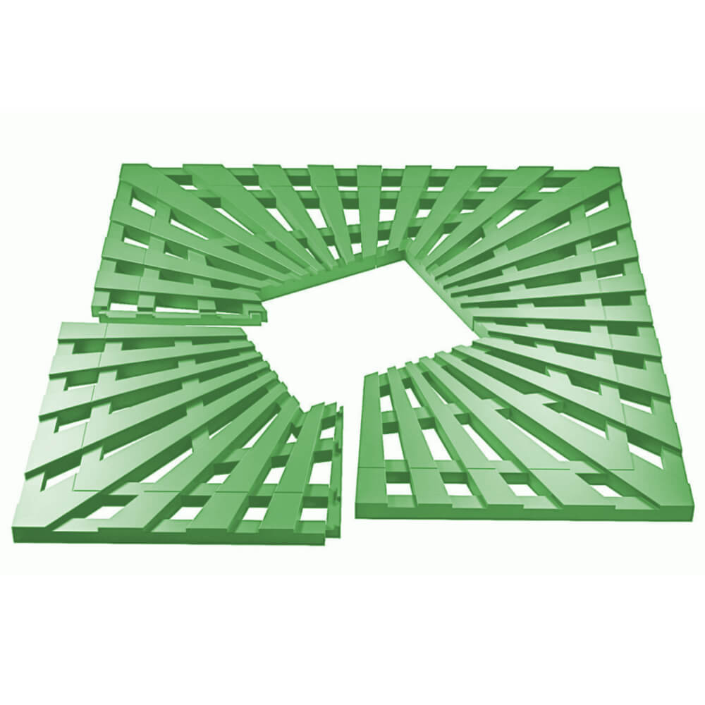 Приствольная решетка для дерева ZKING ATMOSPHERE 1.2х1.2м Зеленая в Сургуте фото