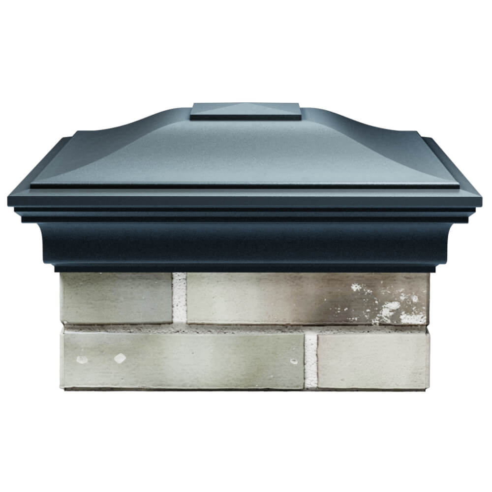 Колпак Zking Монблан Серый на столб 1.5х1.5 кирпича (385х385мм) Сургут фото