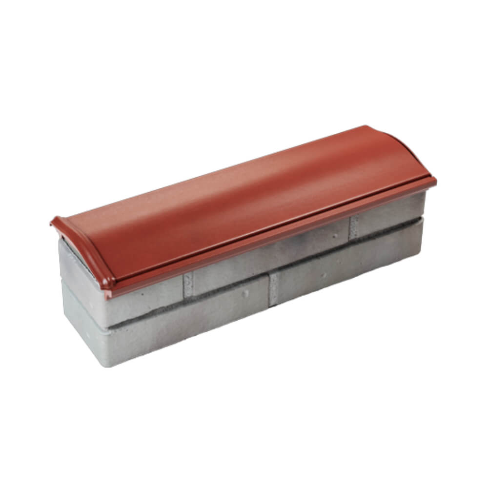 Парапет Zking Монблан Красный посадка на 0.5 кирпича (130мм) в Сургуте фото