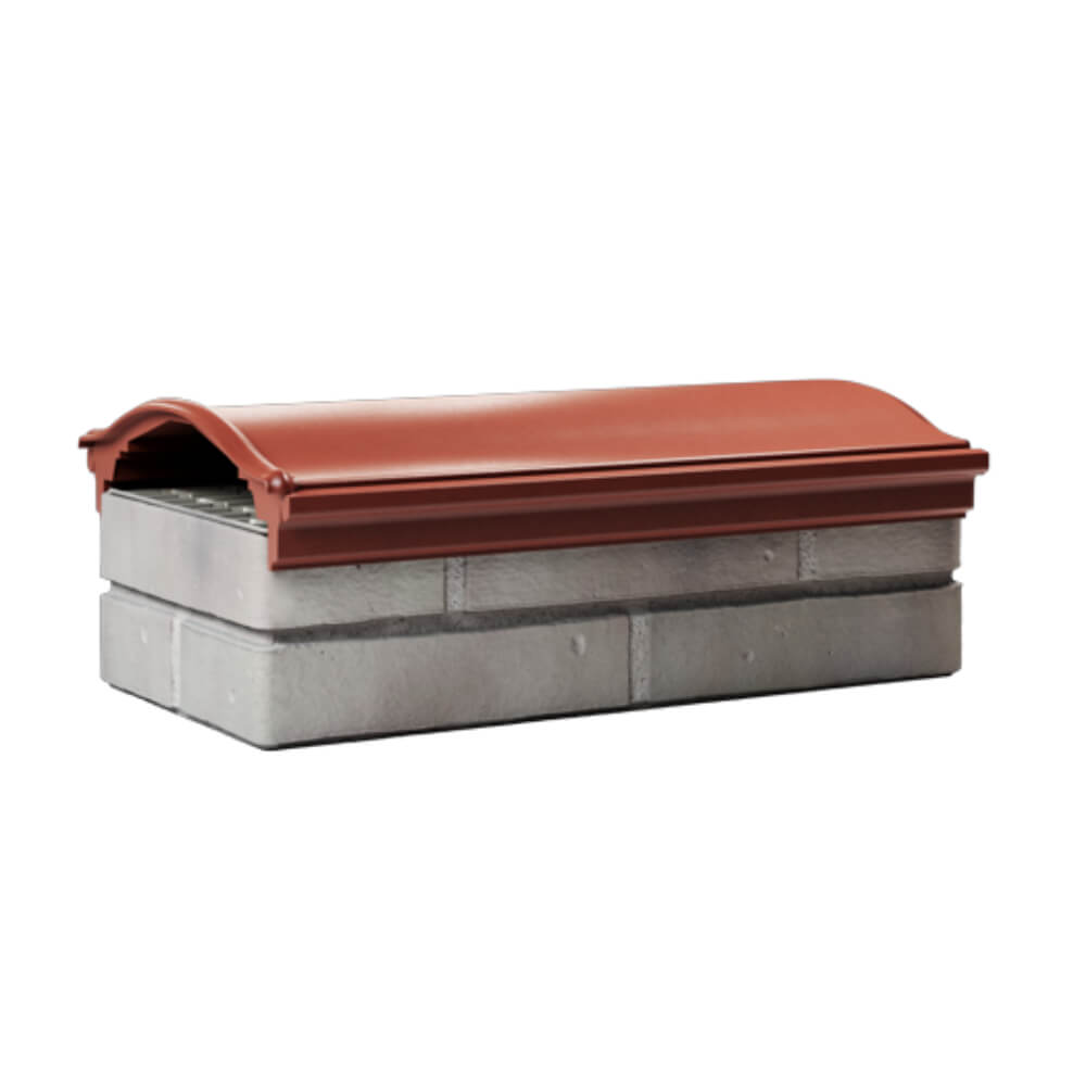 Парапет Zking Монблан Красный посадка на 1 кирпич (200/225/255мм) Сургут фото