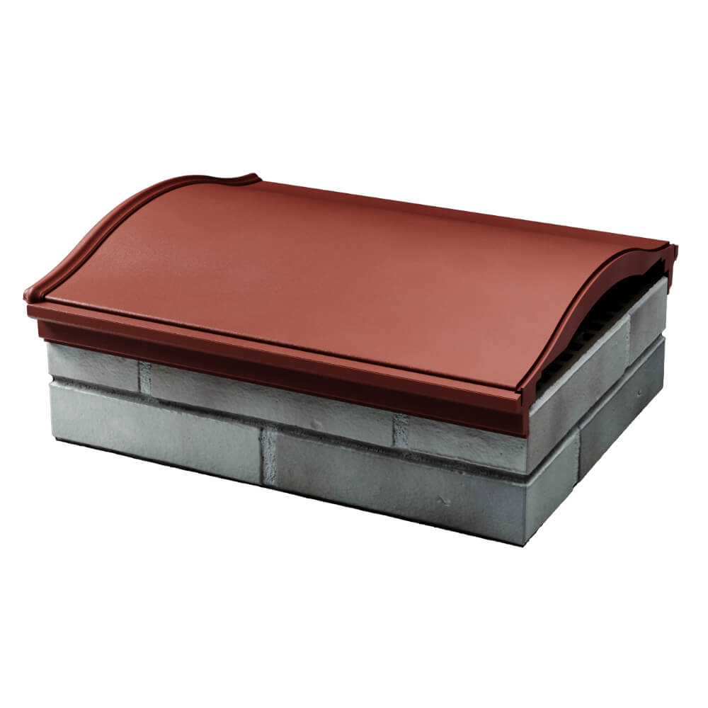 Парапет Zking Монблан Красный посадка на 1.5 кирпича (355/385мм) в Сургуте фото