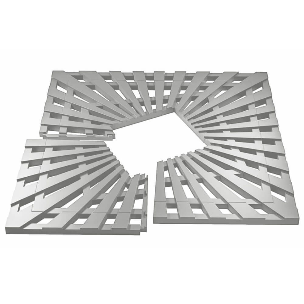 Приствольная решетка для дерева ZKING ATMOSPHERE 1.2х1.2м Бежевая в Сургуте фото