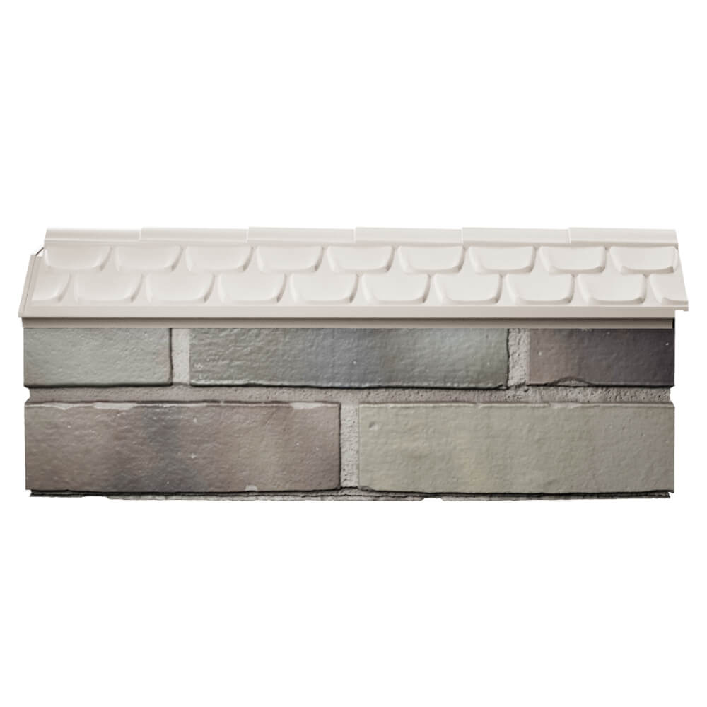 Парапет Zking Эльбрус Бежевый с посадкой на 0.5 кирпича (130мм) в Сургуте фото