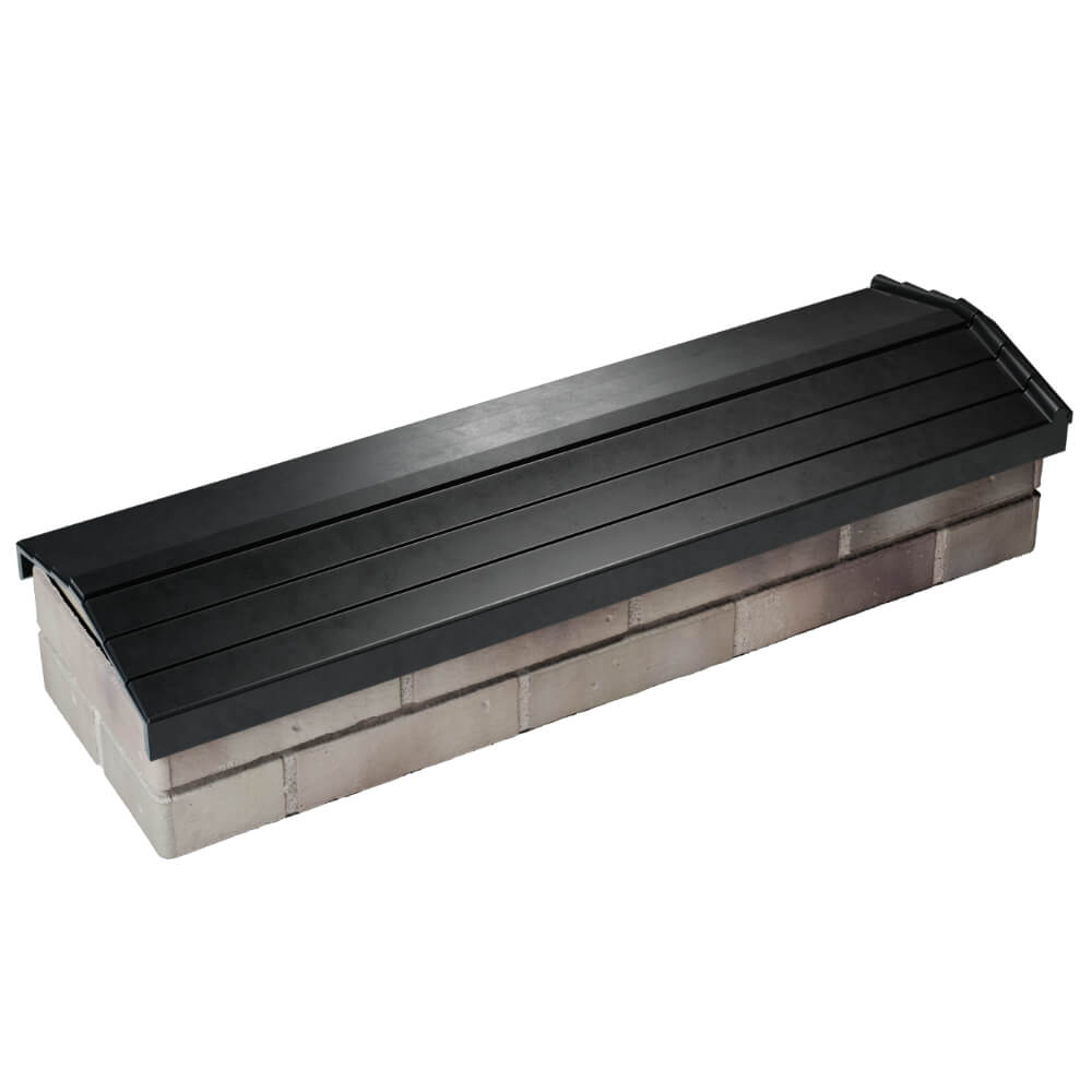 Парапет Zking Бона ХайТек Черный посадка на 0.5 кирпича (130мм) в Сургуте фото