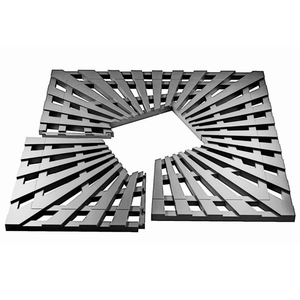 Приствольная решетка для дерева ZKING ATMOSPHERE 1.2х1.2м Серая в Сургуте фото