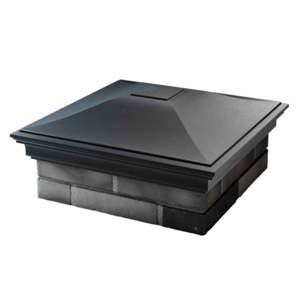 Колпак Zking Монблан Серый на столб 2х2 кирпича (515х515мм) в Сургуте фото