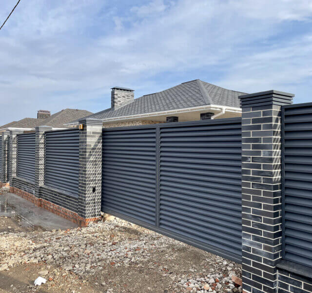 Колпак Zking Бона ХайТек Серый на столб 1.5х1.5 кирпича (385х385мм) в Сургуте фото