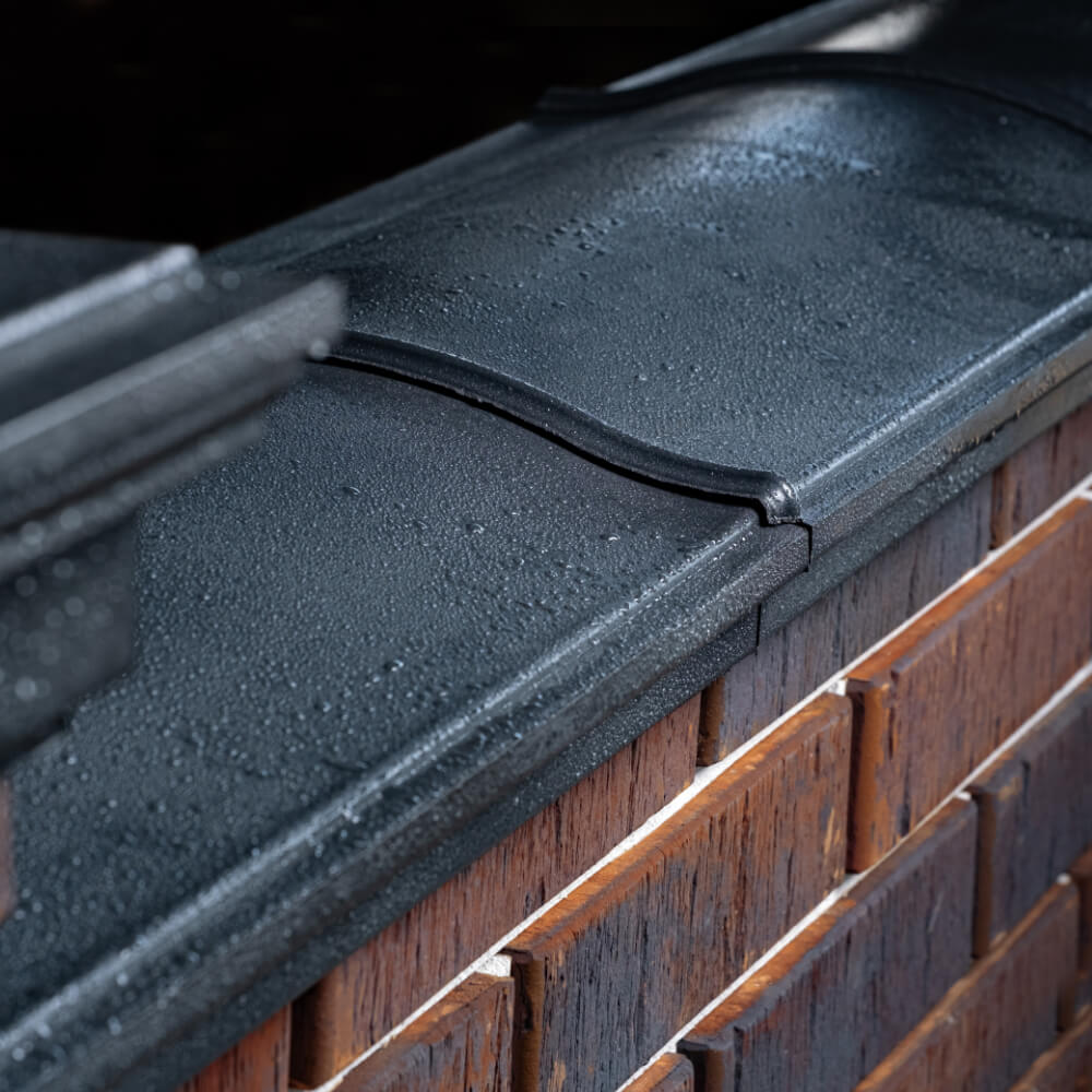 Парапет Zking Монблан Черный посадка на 0.5 кирпича (130мм) в Сургуте фото