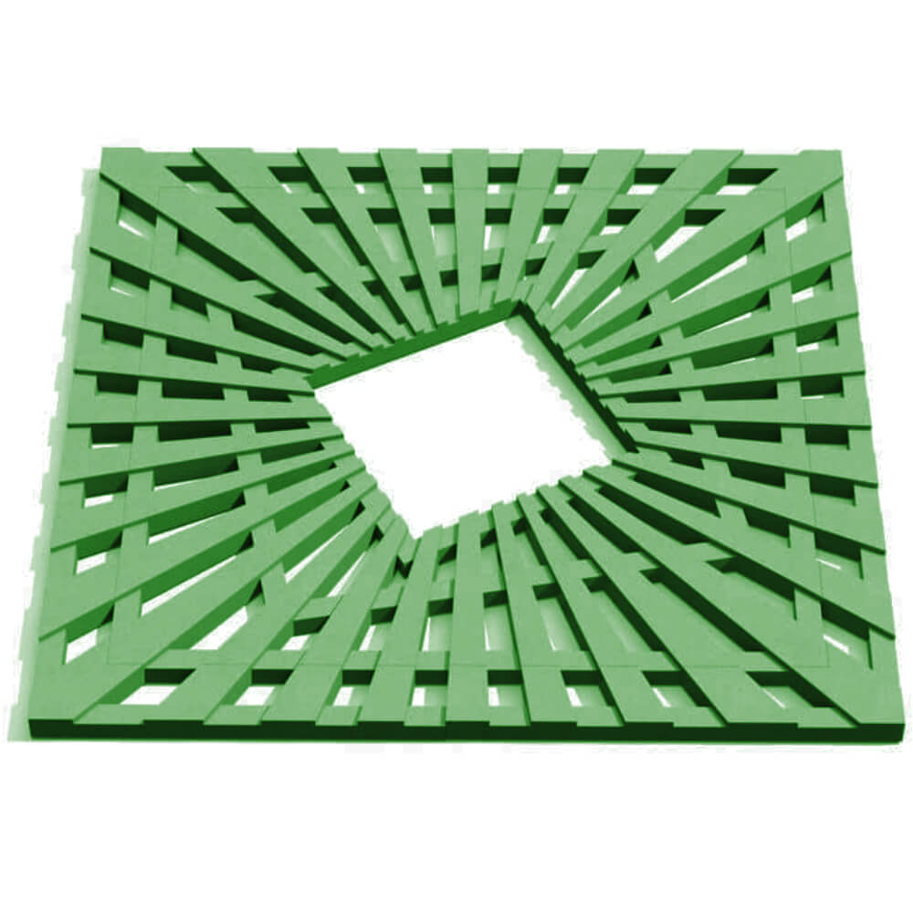 Приствольная решетка для дерева ZKING ATMOSPHERE 1.2х1.2м Зеленая Сургут фото