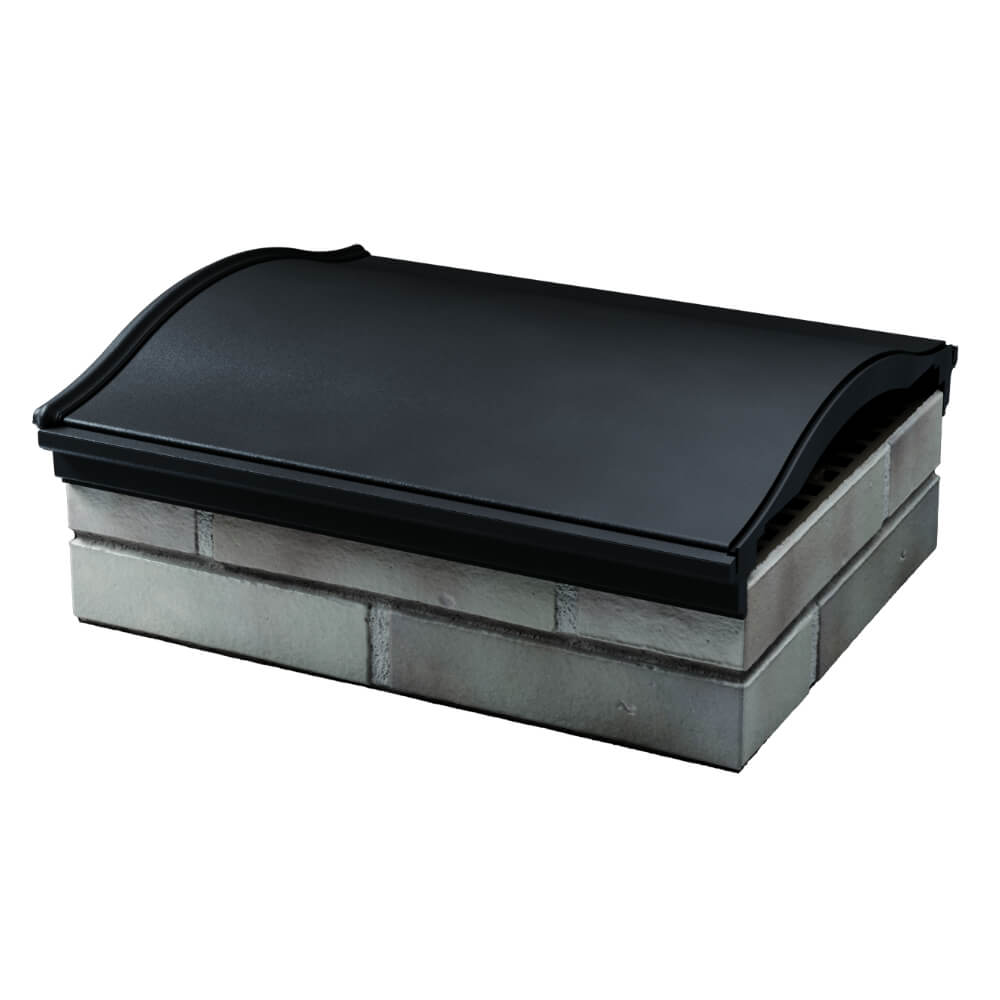 Парапет Zking Монблан Черный посадка на 1.5 кирпича (355/385мм) в Сургуте фото