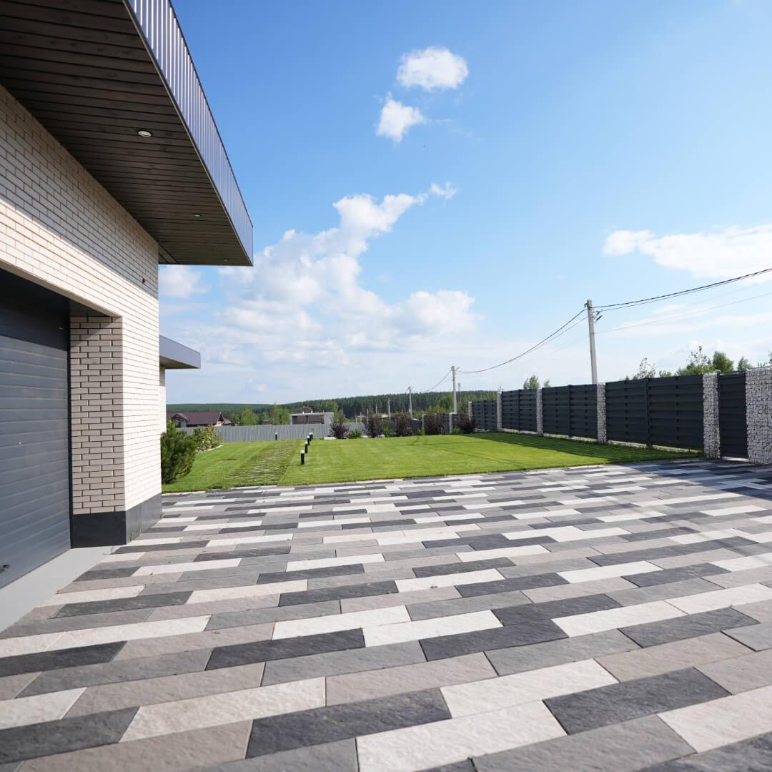 Шаговая плита STONE Графитовый Серый 990х330х55мм в Сургуте фото